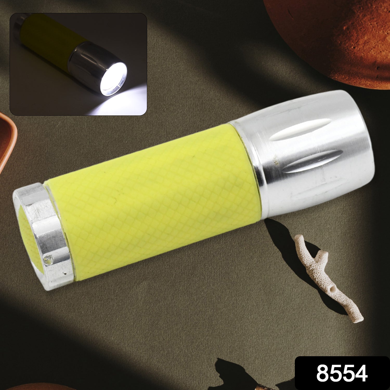 Portable Mini Torch / Flashlight 9 LED Powerful High Lumens Pen Light Easy To Carry, Portable Pocket Compact Torch for Emergency 3 Battery operated (Battery not included / 1 pc) Portable Mini Torch / Flashlight 9 LED Powerful High Lumens Pen Light Easy To Carry, Portable Pocket Compact Torch for Emergency 3 Battery operated (Battery not included / 1 pc)